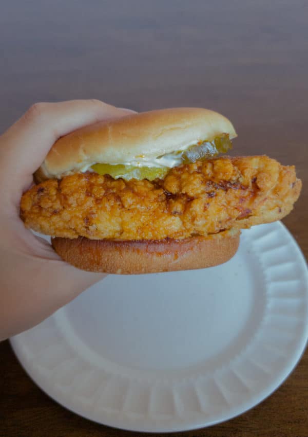 Fried Chicken Sandwich (Spicy!)