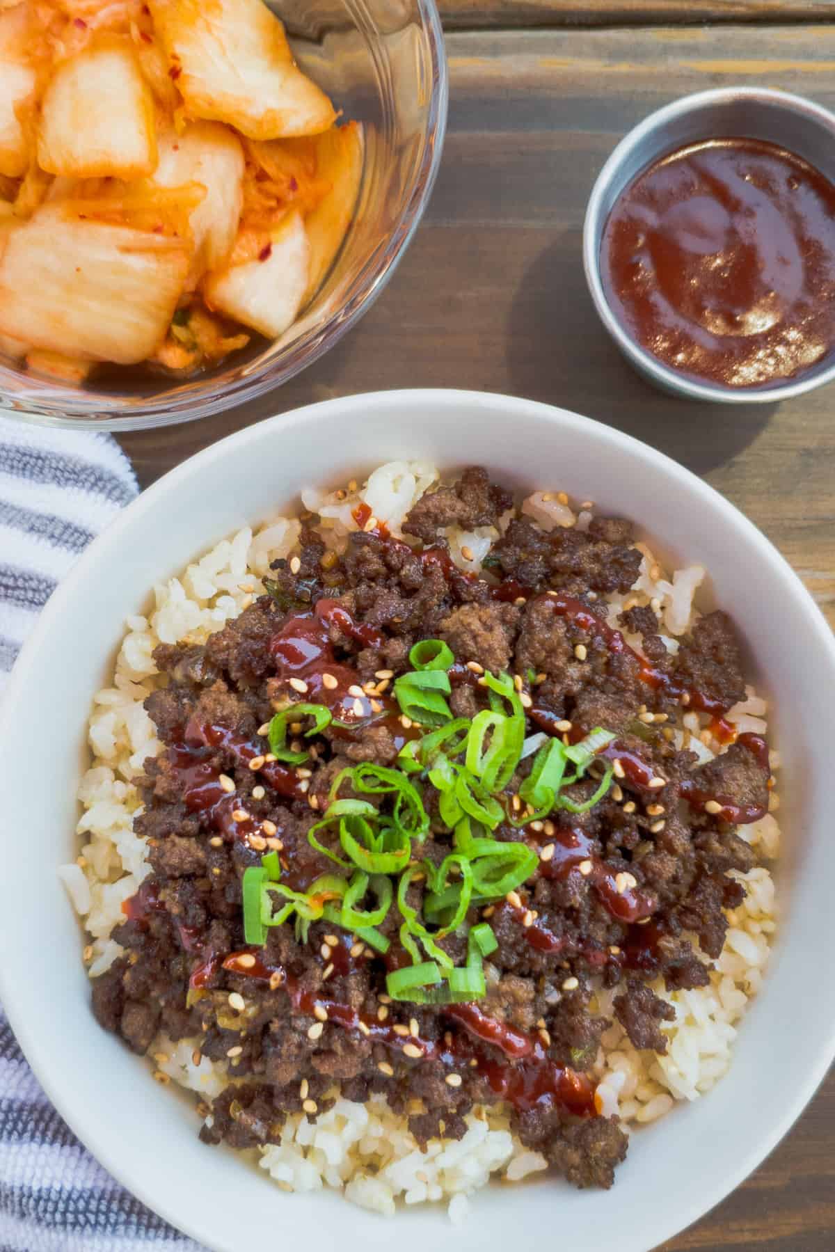 Gochujang Beef Bowls Recipe